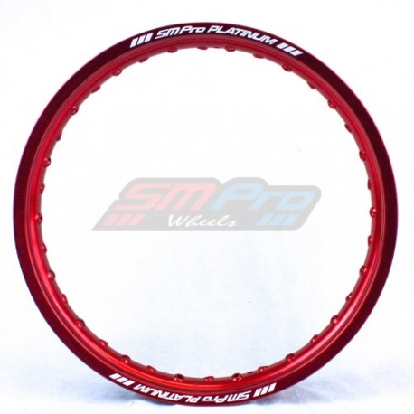 CERCLE SM PRO ROUGE 19 X 1.85 32 PLATINIUM BRILLANT