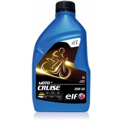 HUILE ELF MOTO 4 TEMPS CRUISE 20W50 1L HUILE ELF MOTO 4 TEMPS CRUISE 20W50 1L