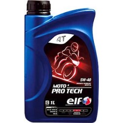 HUILE ELF MOTO 4 TEMPS PRO TECH 5W40 1L HUILE ELF MOTO 4 TEMPS PRO TECH 5W40 1L