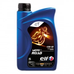 HUILE ELF MOTO 4 TEMPS ROAD 15W50 1L