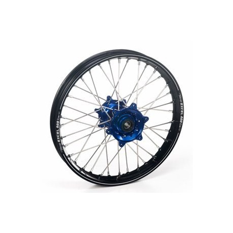 ROUE AVANT TALON YZ125/250 08/10+250F 07/10 (21X160) BLEU/NOIR