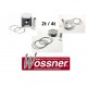 KIT PISTON WOSSNER YAMAHA 175 YZ IT 1976/1981 DIAMETRE 67.44MM