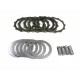 KIT DE DISQUES D'EMBRAYAGE + RESSORT PSYCHIC XR 650 R LIQ 00/07