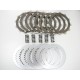 KIT DE DISQUES D'EMBRAYAGE + RESSORT PSYCHIC KAWASAKI KX 125 1990/1992