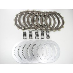 KIT DE DISQUES D'EMBRAYAGE + RESSORT PSYCHIC KAWASAKI KX 125 1990/1992