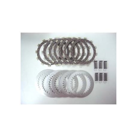 KIT DE DISQUES D'EMBRAYAGE + RESSORT PSYCHIC KAWASAKI 200 KDX 86/88