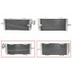 PAIRE DE RADIATEURS PSYCHIC GASGAS 200 / 250 / 300 EC / MC 1998 - 2006