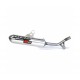 SILENCIEUX DEP KTM 50 SX 2016 / 2023 ARGENT FS