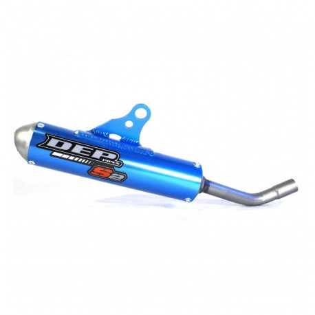 SILENCIEUX DEP KTM 85 SX 2018/2024 / HUSQVARNA 85 TC 2018/2024 BLEU (FS)