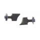 Kit valves d'échappement Athena YZ125 '05-21 (seulement pour cylindre athena)