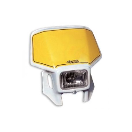 PLAQUE PHARE CE MOTO SIX DAYS VERT