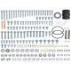 KIT DE VISSERIE PSYCHIC YAMAHA YZ 250 2002/2023