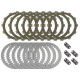 KIT DE DISQUES D'EMBRAYAGE + RESSORT PSYCHIC KAWASAKI KX 250 92/06
