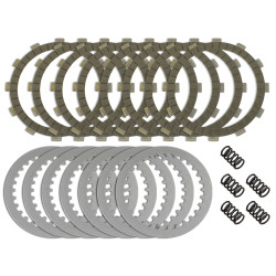 KIT DE DISQUES D'EMBRAYAGE + RESSORT PSYCHIC KAWASAKI KX 250 92/06