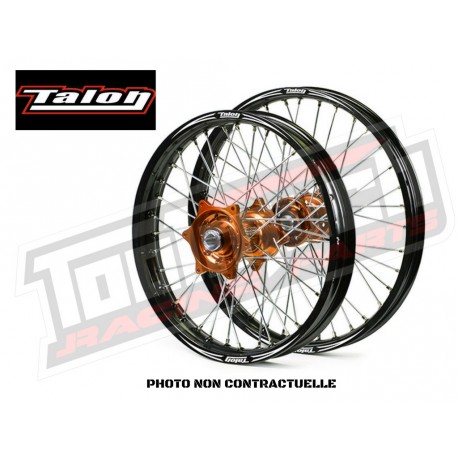 ROUE AVANT TALON EVO MOYEU OR CERCLE NOIR 21 X 1.6 KTM/HUSQVARNA TC 125 2014 EXC